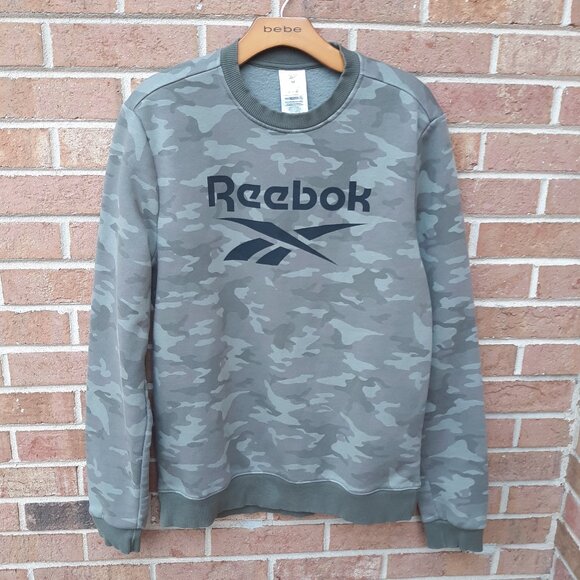 Reebok Army Fatigue Camo Sweater - Size: Medium - Men's - Picture 5 of 7